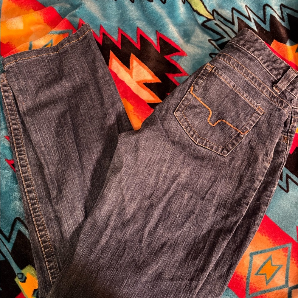 Kimes Ranch Dark Blue Bootcut Jeans